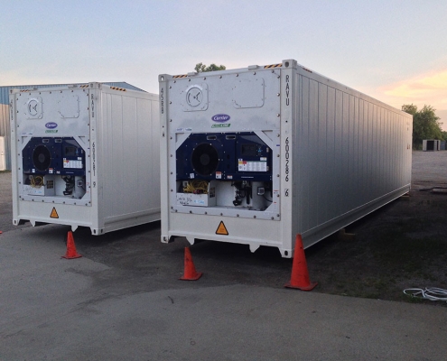 Reefer Containers for rent in Southern Indiana